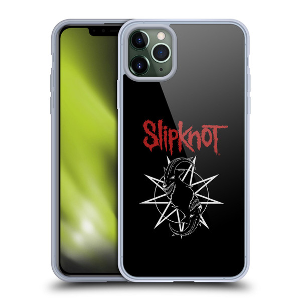 Slipknot Key Art Goat Logo Soft Gel Case for Apple iPhone 11 Pro Max
