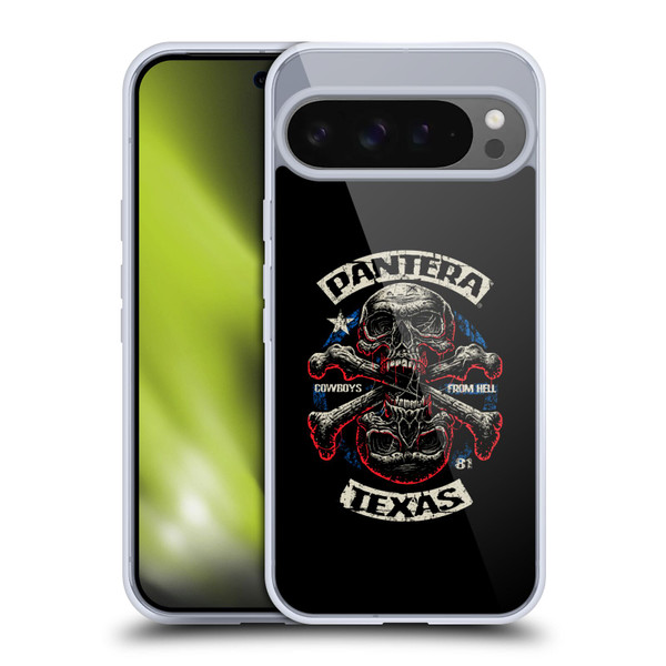Pantera Art Double Cross Soft Gel Case for Google Pixel 9 Pro XL