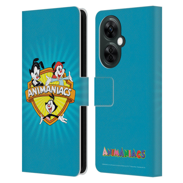 Animaniacs Graphics Logo Leather Book Wallet Case Cover For OnePlus Nord CE 3 Lite 5G