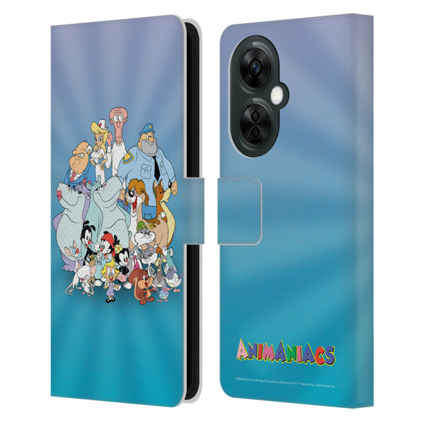 Animaniacs Graphics Group Leather Book Wallet Case Cover For OnePlus Nord CE 3 Lite 5G