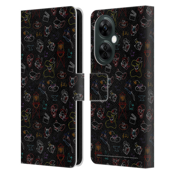 Animaniacs Graphics Pattern Leather Book Wallet Case Cover For OnePlus Nord CE 3 Lite 5G