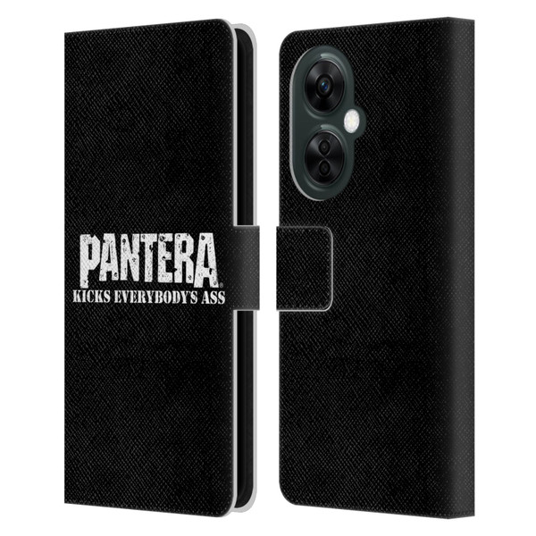 Pantera Art Kicks Leather Book Wallet Case Cover For OnePlus Nord CE 3 Lite 5G