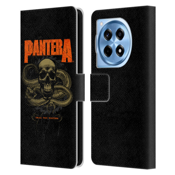 Pantera Art Drag The Waters Leather Book Wallet Case Cover For OnePlus 12R