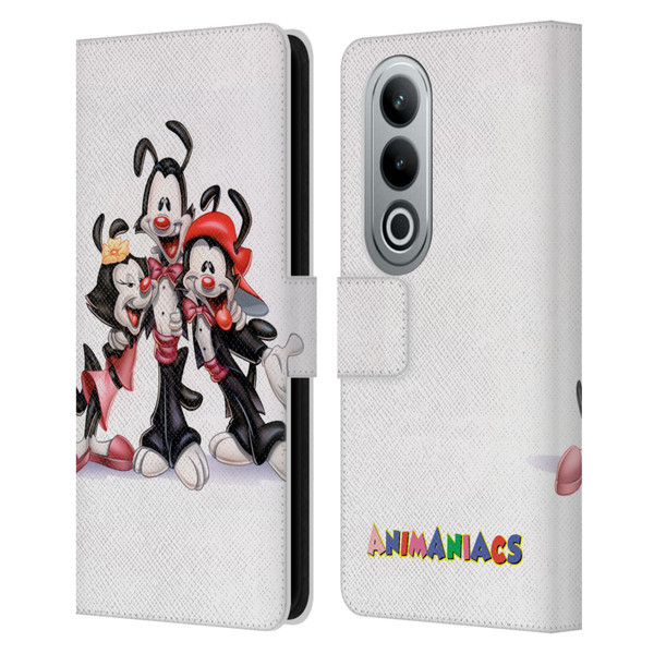 Animaniacs Graphics Formal Leather Book Wallet Case Cover For OPPO OnePlus Ace 3V 5G