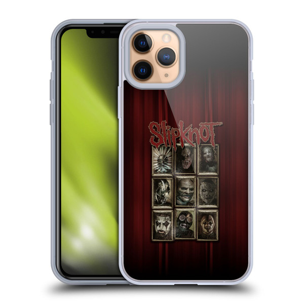 Slipknot Key Art Covered Faces Soft Gel Case for Apple iPhone 11 Pro