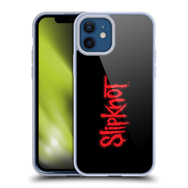 Slipknot Key Art Text Soft Gel Case for Apple iPhone 12 / iPhone 12 Pro