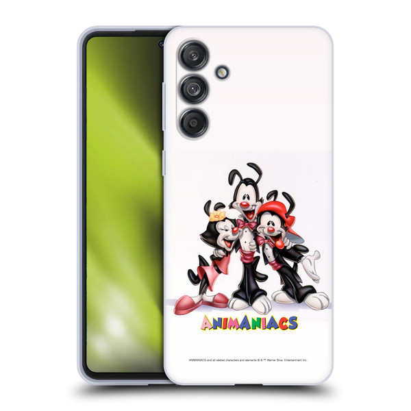 Animaniacs Graphics Formal Soft Gel Case for Samsung Galaxy M55 5G