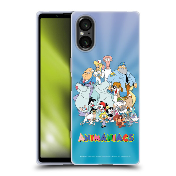 Animaniacs Graphics Group Soft Gel Case for Sony Xperia 5 V 5G