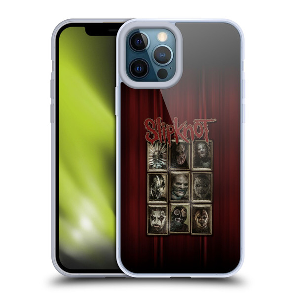 Slipknot Key Art Covered Faces Soft Gel Case for Apple iPhone 12 Pro Max