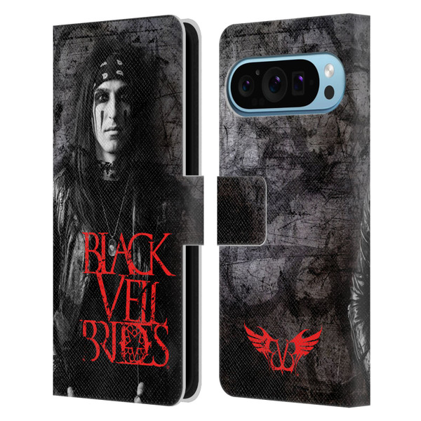 Black Veil Brides Band Members CC Leather Book Wallet Case Cover For Google Pixel 9 / Pixel 9 Pro