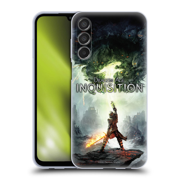 EA Bioware Dragon Age Inquisition Graphics Key Art 2014 Soft Gel Case for Samsung Galaxy M15/F15 5G