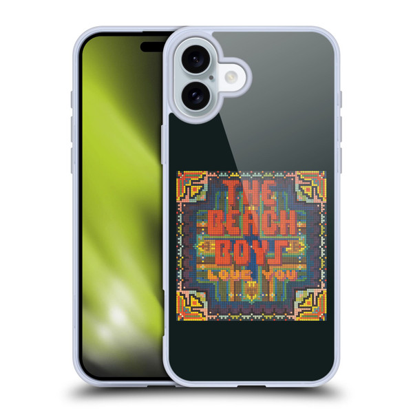 The Beach Boys Album Cover Art Love You Soft Gel Case for Apple iPhone 16 Plus