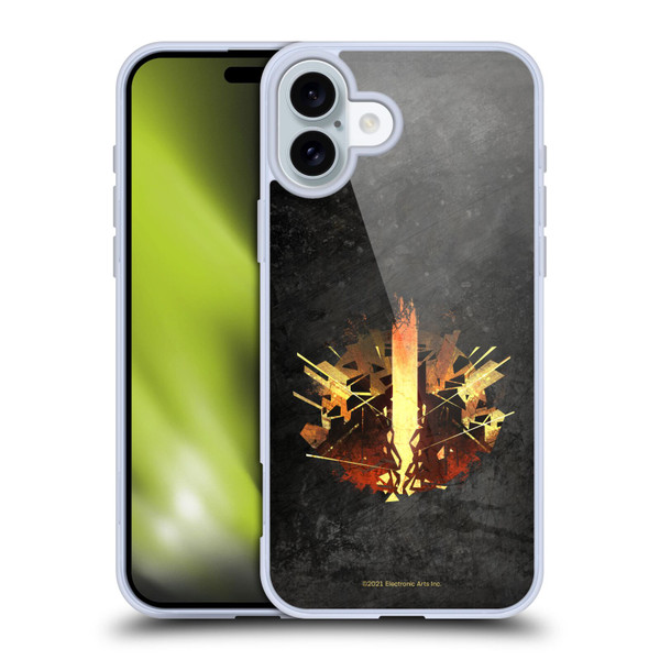 EA Bioware Dragon Age Heraldry Chantry Soft Gel Case for Apple iPhone 16 Plus