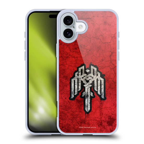 EA Bioware Dragon Age Heraldry Kirkwall Symbol Soft Gel Case for Apple iPhone 16 Plus
