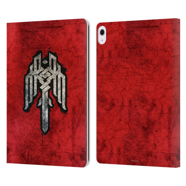 EA Bioware Dragon Age Heraldry Kirkwall Symbol Leather Book Wallet Case Cover For Apple iPad Air 13 2024
