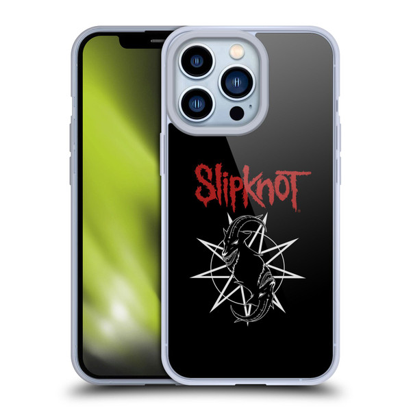 Slipknot Key Art Goat Logo Soft Gel Case for Apple iPhone 13 Pro