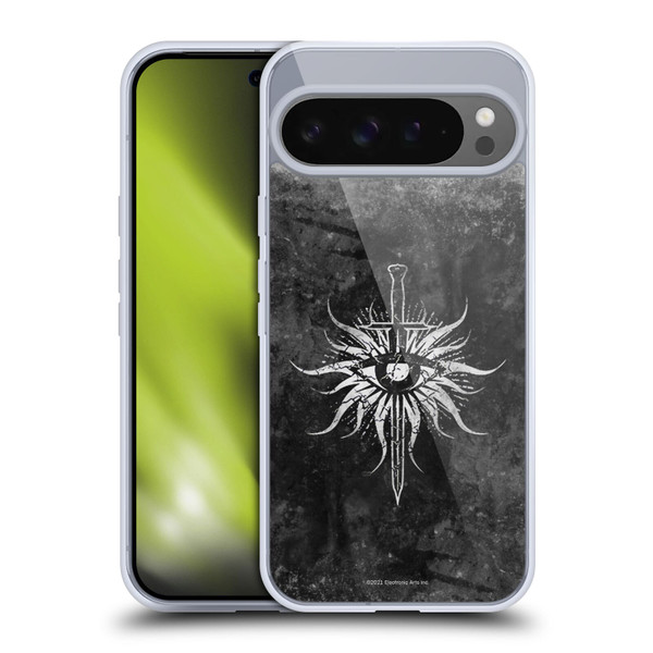 EA Bioware Dragon Age Heraldry Inquisition Distressed Soft Gel Case for Google Pixel 9 Pro XL