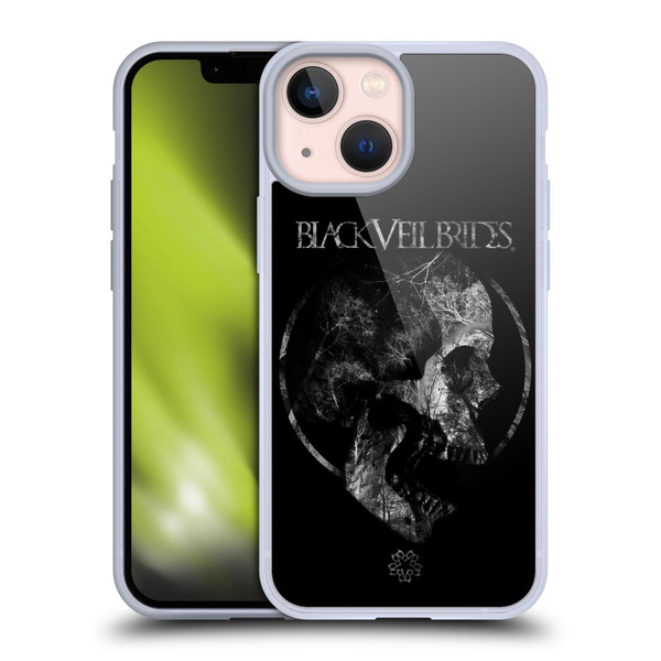 Black Veil Brides Band Art Roots Soft Gel Case for Apple iPhone 13 Mini