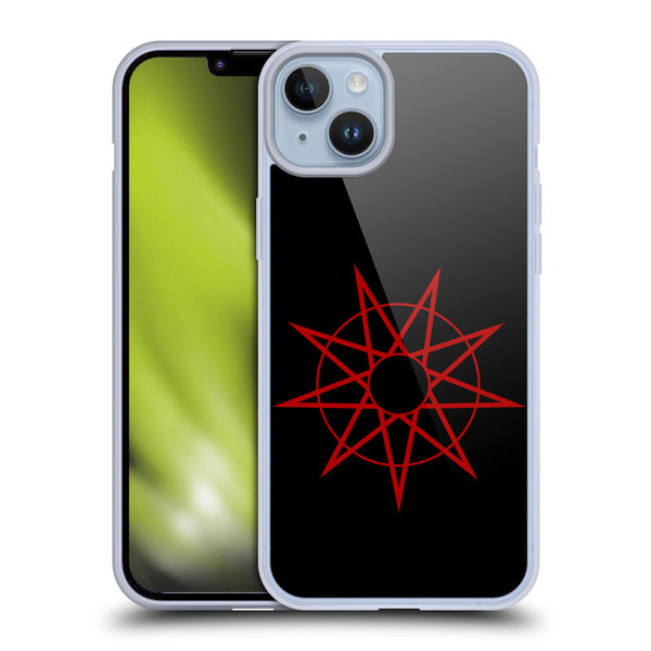 Slipknot Key Art Nanogram Soft Gel Case for Apple iPhone 14 Plus