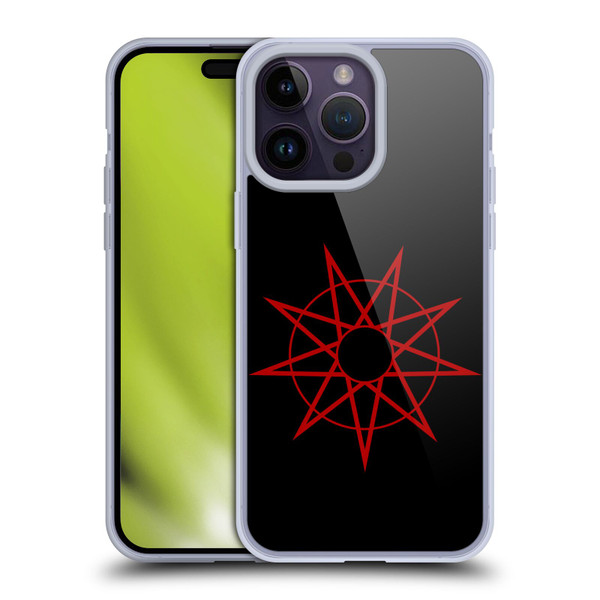 Slipknot Key Art Nanogram Soft Gel Case for Apple iPhone 14 Pro Max