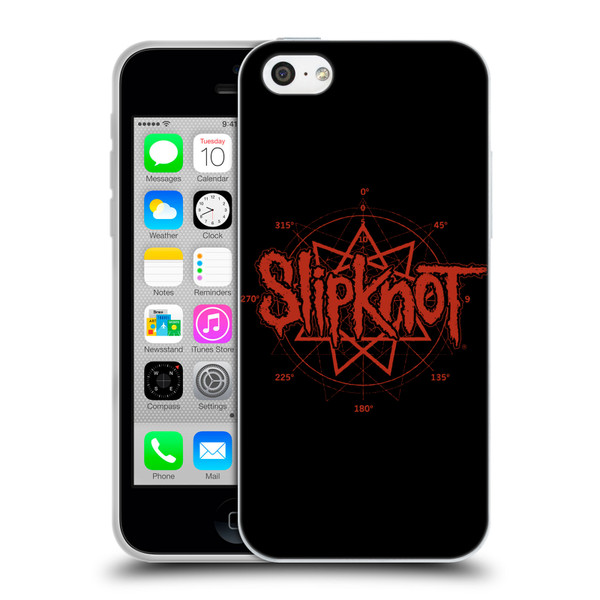Slipknot Key Art Logo Soft Gel Case for Apple iPhone 5c