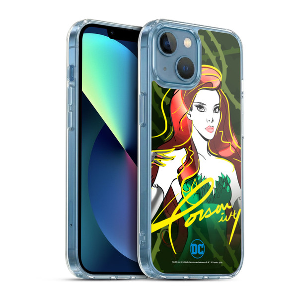 DC Women Core Compositions Ivy Soft Gel Case for Apple iPhone 13 Mini & MagSafe