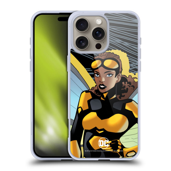 DC Women Core Compositions Bumblebee Soft Gel Case for Apple iPhone 16 Pro Max