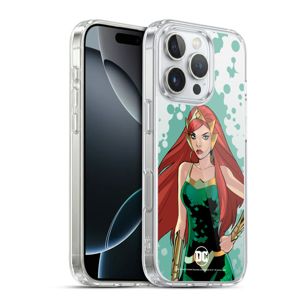 DC Women Core Compositions Mera Soft Gel Case for Apple iPhone 16 Pro & MagSafe