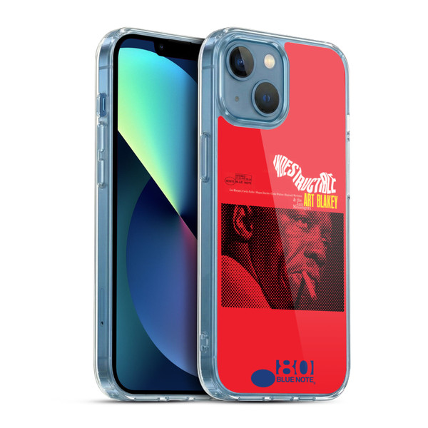Blue Note Records Albums Art Blakey Indestructible Soft Gel Case for Apple iPhone 13 Mini & MagSafe