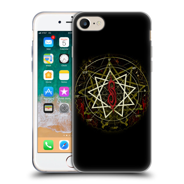 Slipknot Key Art Waves Soft Gel Case for Apple iPhone 7 / 8 / SE 2020 & 2022