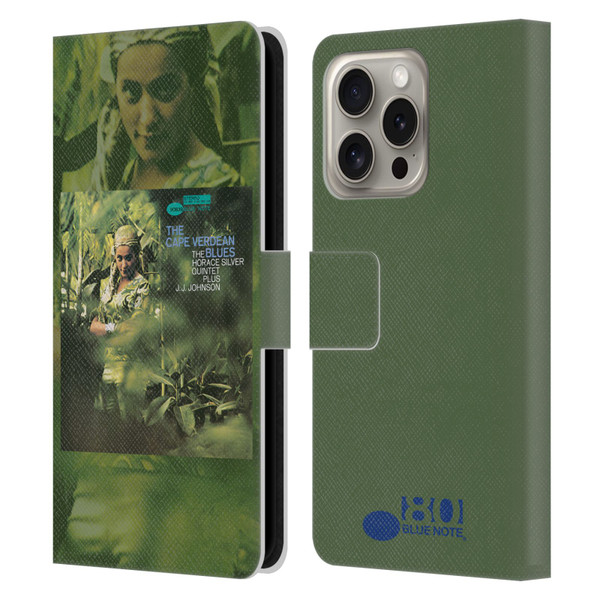 Blue Note Records Albums Horace Silver Cape Verdean Leather Book Wallet Case Cover For Apple iPhone 16 Pro