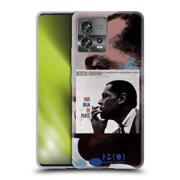 Blue Note Records Albums Dexter Gordon Our Man In Paris Soft Gel Case for Motorola Moto Edge 30 Fusion