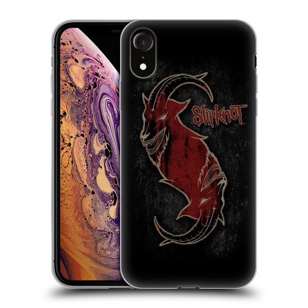Slipknot Key Art Red Goat Soft Gel Case for Apple iPhone XR