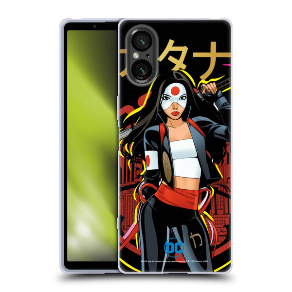 DC Women Core Compositions Katana Soft Gel Case for Sony Xperia 5 V 5G