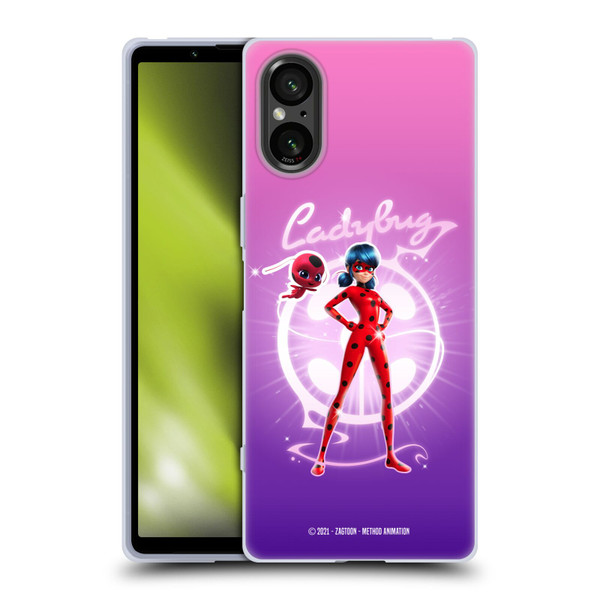 Miraculous Tales of Ladybug & Cat Noir Graphics Ladybug Soft Gel Case for Sony Xperia 5 V 5G