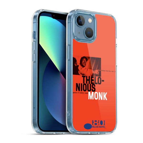Blue Note Records Albums 2 Thelonious Monk Soft Gel Case for Apple iPhone 13 Mini & MagSafe