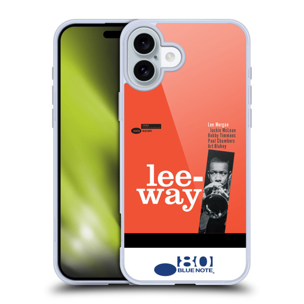 Blue Note Records Albums 2 Lee Morgan Lee-Way Soft Gel Case for Apple iPhone 16 Plus