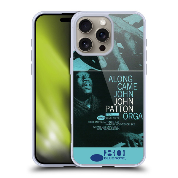Blue Note Records Albums 2 John Patton Along Came John Soft Gel Case for Apple iPhone 16 Pro Max