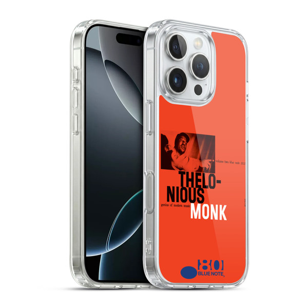 Blue Note Records Albums 2 Thelonious Monk Soft Gel Case for Apple iPhone 16 Pro & MagSafe