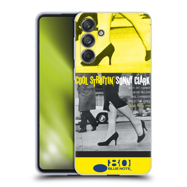 Blue Note Records Albums 2 Sonny Clark Cool Struttin' Soft Gel Case for Samsung Galaxy M55 5G