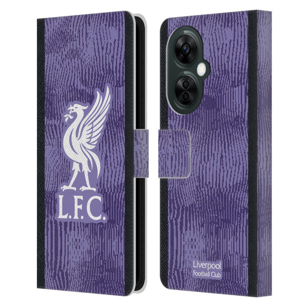 Liverpool Football Club 2023/24 Third Kit Leather Book Wallet Case Cover For OnePlus Nord CE 3 Lite 5G