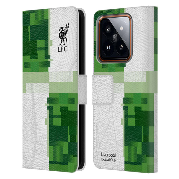 Liverpool Football Club 2023/24 Away Kit Leather Book Wallet Case Cover For Xiaomi 14