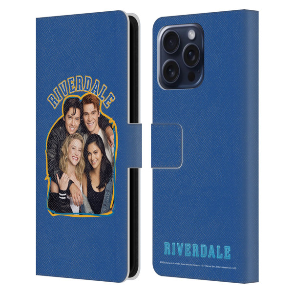 Riverdale Art Riverdale Cast 2 Leather Book Wallet Case Cover For Apple iPhone 16 Pro Max
