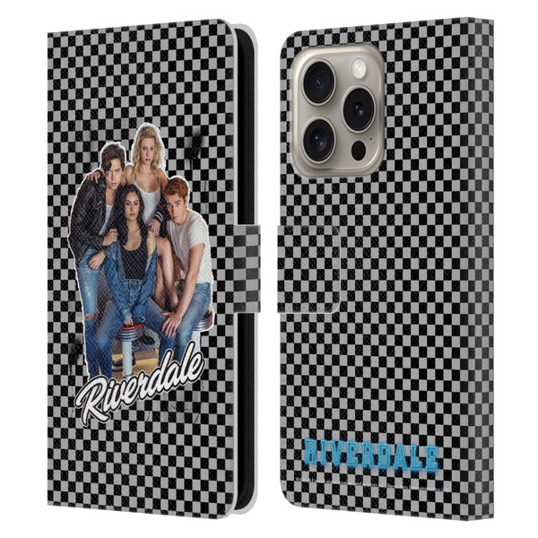 Riverdale Art Riverdale Cast 1 Leather Book Wallet Case Cover For Apple iPhone 16 Pro