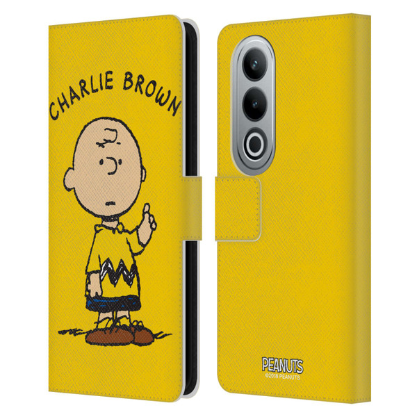 Peanuts Characters Charlie Brown Leather Book Wallet Case Cover For OPPO OnePlus Ace 3V 5G