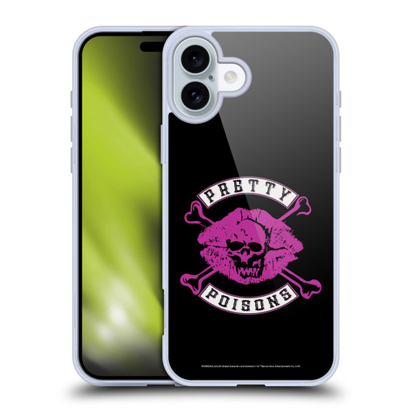 Riverdale Graphic Art Pretty Poisons Soft Gel Case for Apple iPhone 16 Plus
