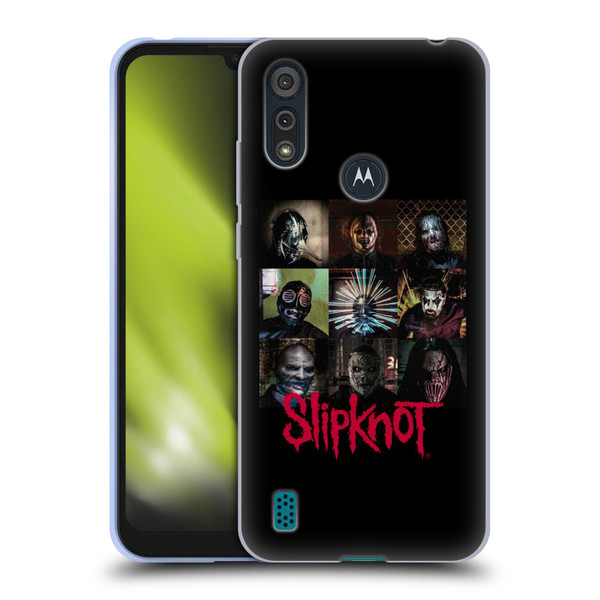 Slipknot Key Art Blocks Soft Gel Case for Motorola Moto E6s (2020)