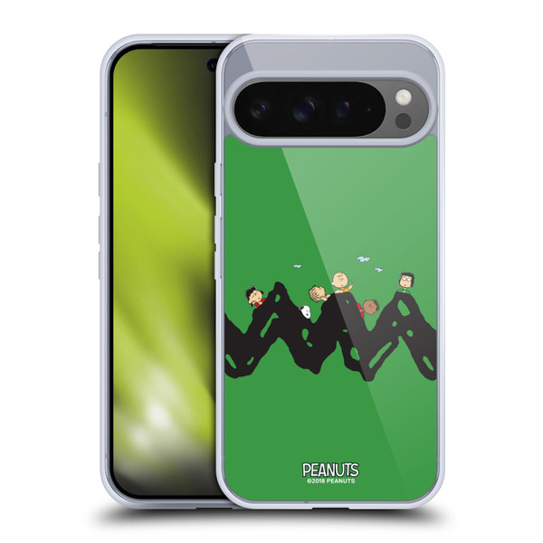 Peanuts Characters Group Soft Gel Case for Google Pixel 9 Pro XL