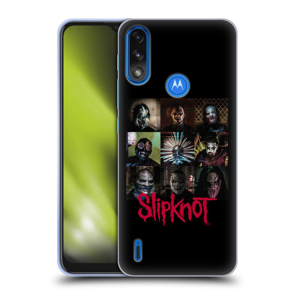 Slipknot Key Art Blocks Soft Gel Case for Motorola Moto E7 Power / Moto E7i Power