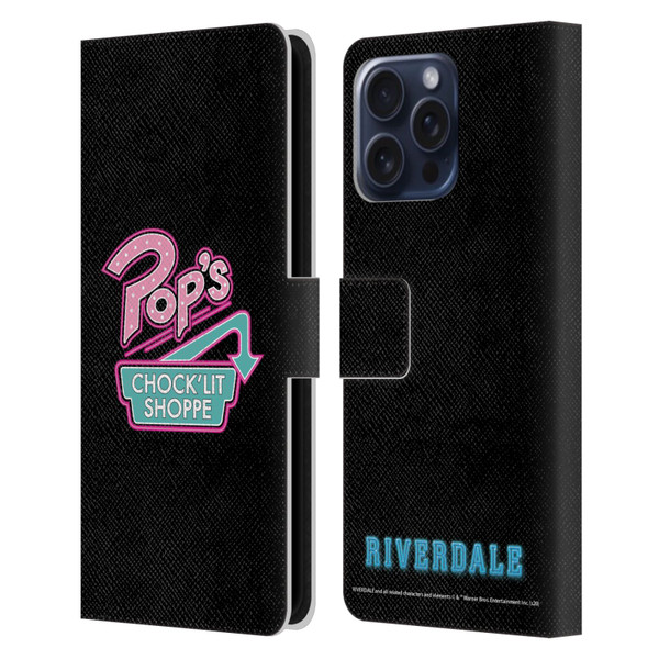 Riverdale Graphic Art Pop's Leather Book Wallet Case Cover For Apple iPhone 16 Pro Max